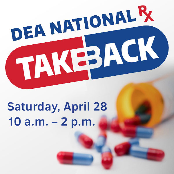 DEA National Rx Drug TakeBack - Blue Arbor